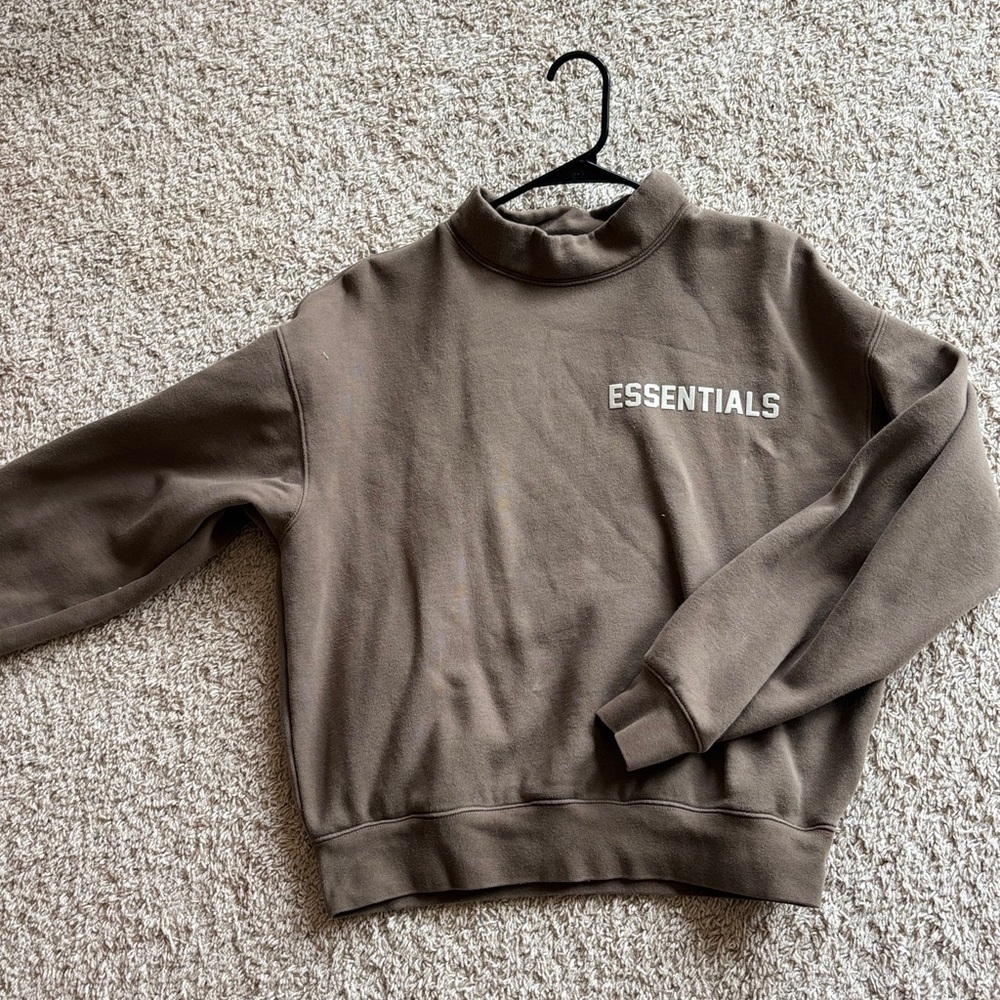 Essentials  Boys Brown Sweater
